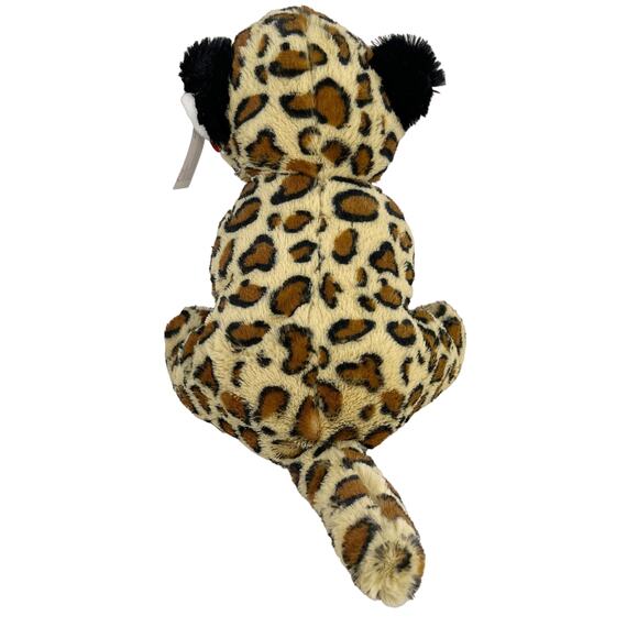 Gitzy Plush Leopard Stuffed Animal Toy Safari Jungle 12" New - Picture 3 of 9